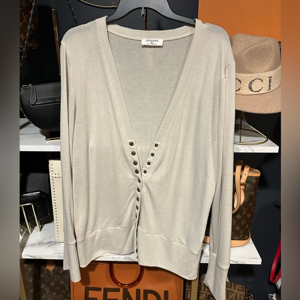 Women’s Cream Cardigan
